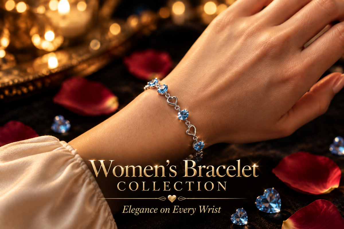 Women's Bracelet Collection with Text
