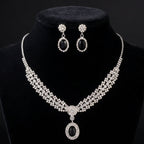 Midnight Royale Crystal Jewelry Set