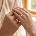 Classic Couple Crystal Rings