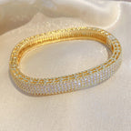 Aurelle Luxe Crystal Bangle