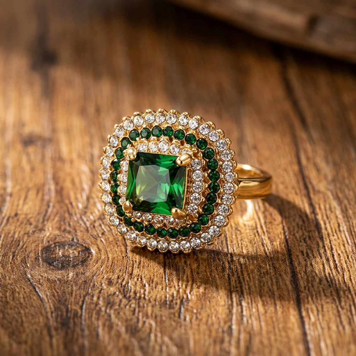 Emerald Radiance Luxury Ring