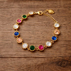 Navya Multicolor Crystal Bracelet