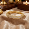 Aurelle Luxe Crystal Bangle