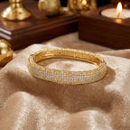 Aurelle Luxe Crystal Bangle