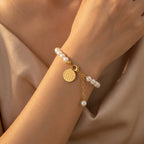 Velloria Pearl Charm Bracelet