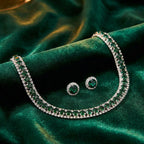Emerald Radiance Crystal Necklace Set