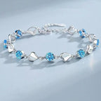 Blue Heart Radiance Bracelet