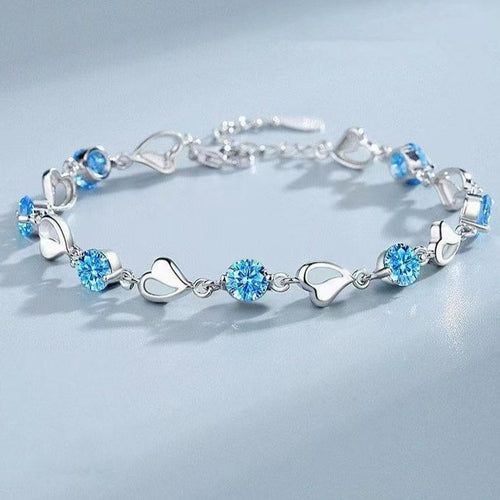 Blue Heart Radiance Bracelet