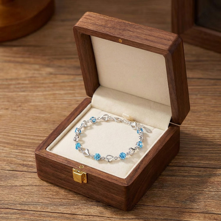 Blue Heart Radiance Bracelet